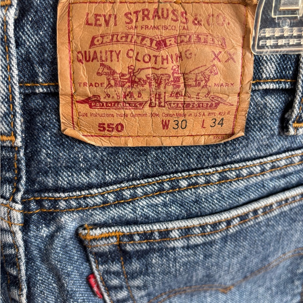 Levi's 550 Blue Jeans